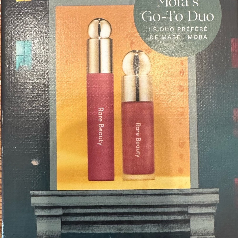Rare Beauty Tinted Lip Oil in Delight & blush in resilient. NIB never been used.